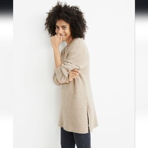 Madewell Baxter Sweater Tunic Size medium